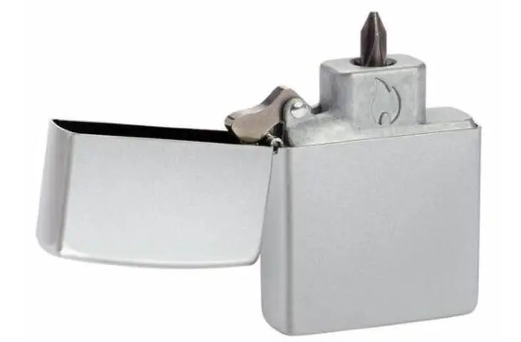 Zippo Bit Safe Screwdriver w/ Satin Chrome Case 40701